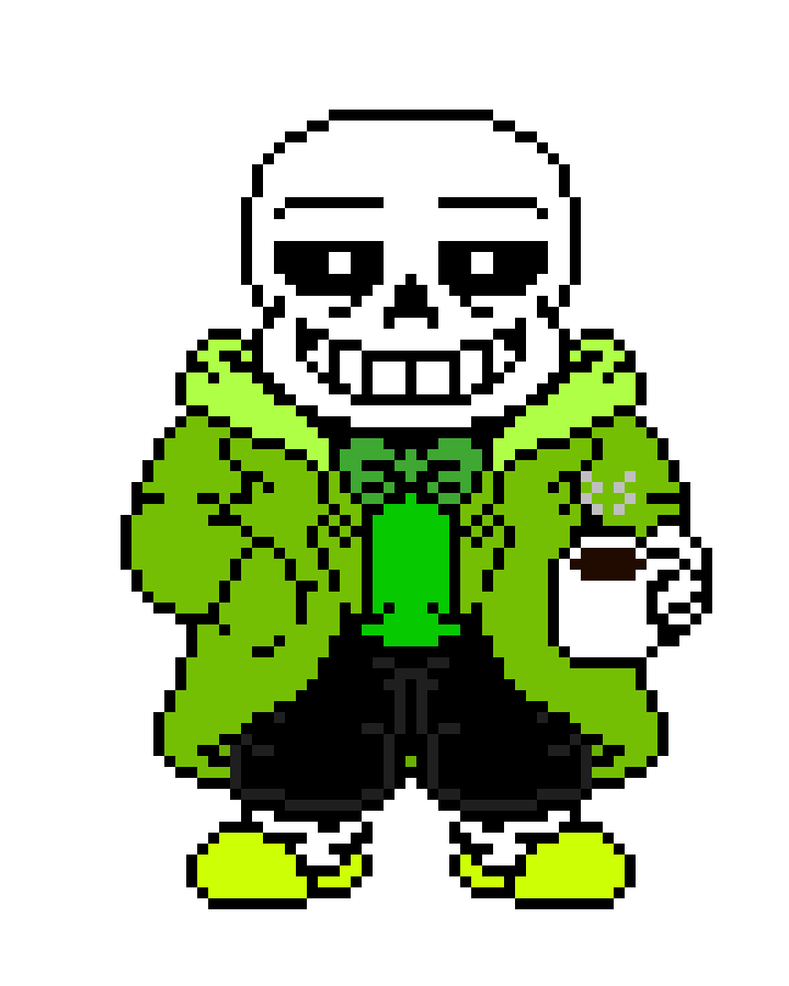 ya know what? im gonna edit the classic swapswap sans image and try to turn it into king squid :/
