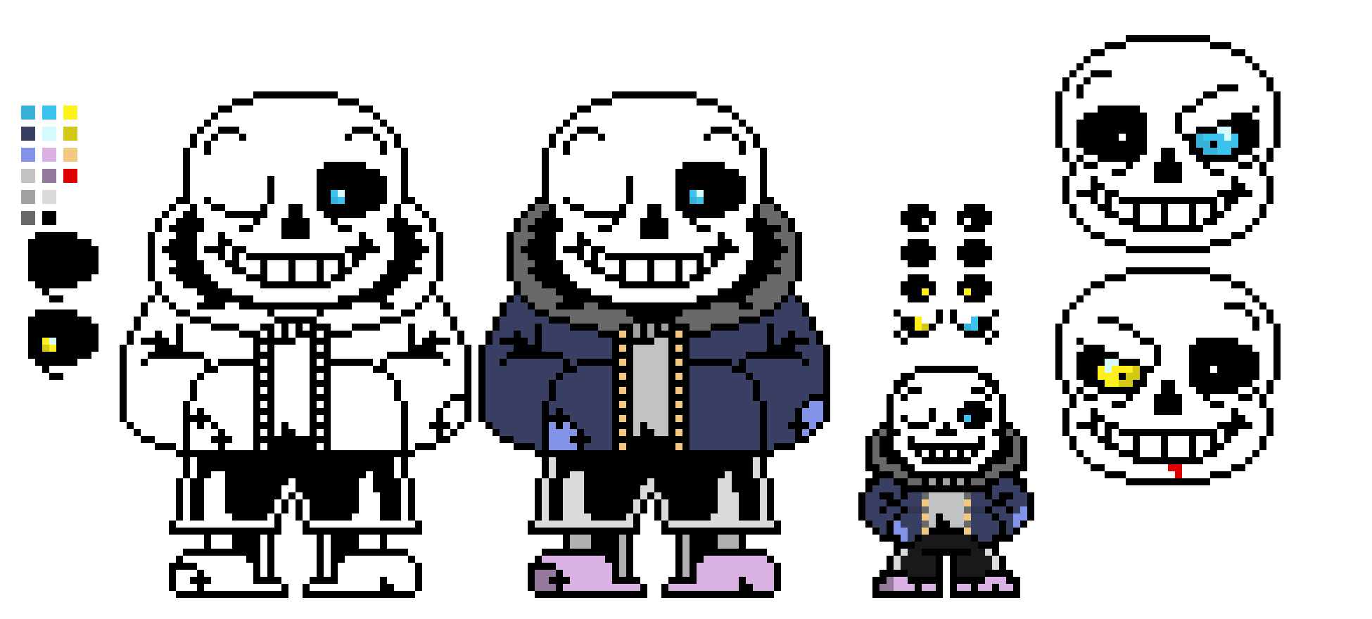 [9664c4] sans sprite and ow sprite