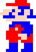 [5f4204] jumpman sprite 1 donkey kong arcade