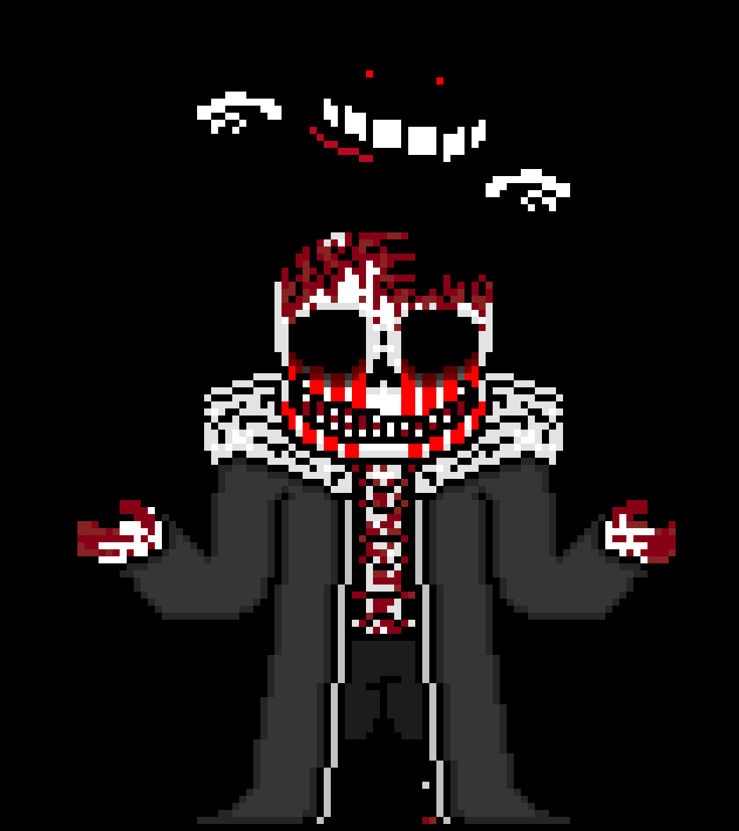[e8cb42] *dodges it all and grabs the chainsaw* heh welp since we cant torture its my turn *saws off No names neck*