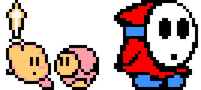 [9664c4] Kirby & Shy Guy