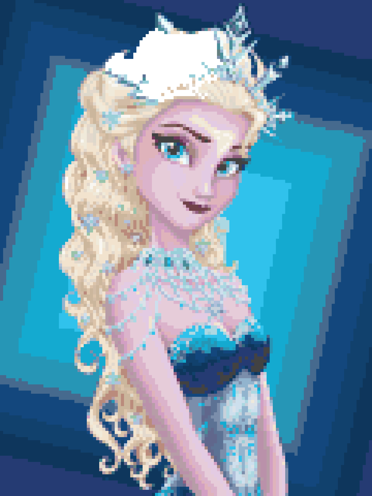 Anime Elsa - Unfinished