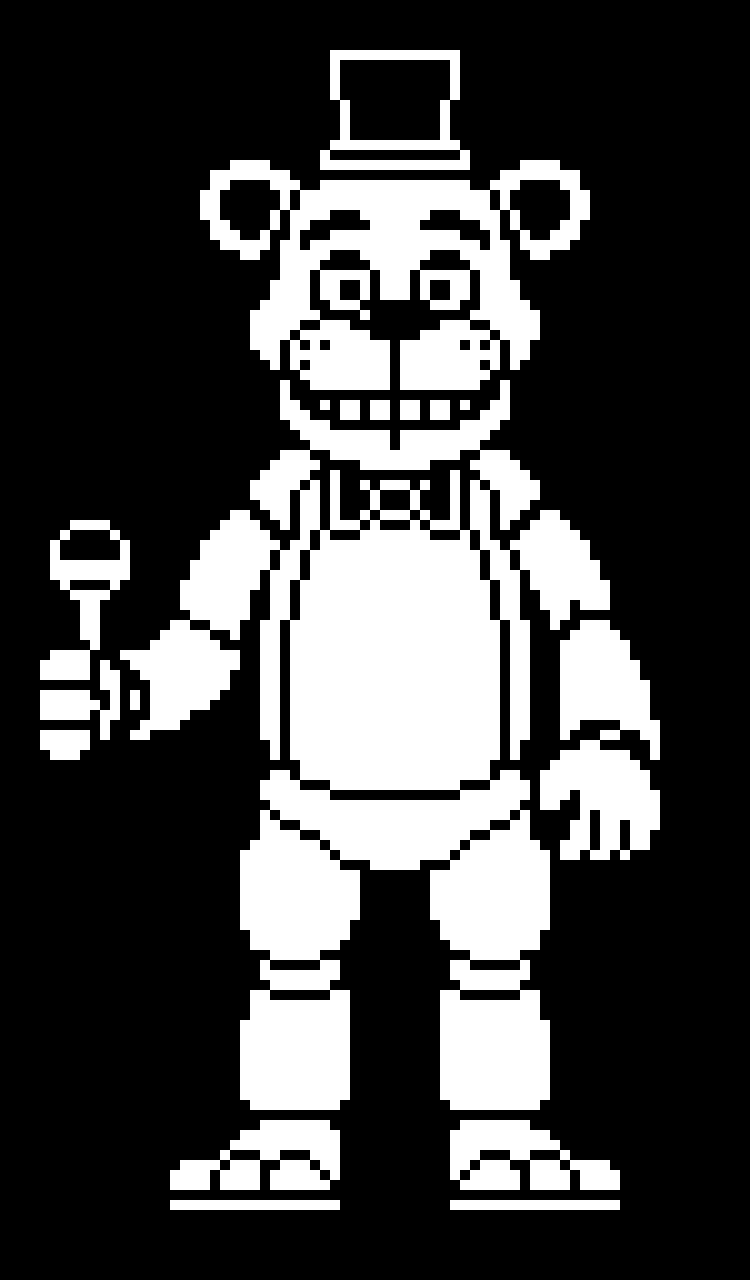 freddy can be a fnf character...he has a mic... -cleetus