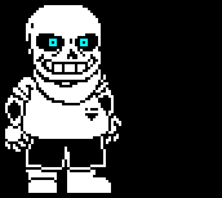 [2d73ea] *Insert Blue walking over to sans* "WHAT ARE YOU DOING LAZY ME?"