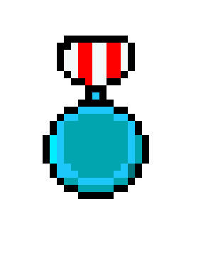 [9121f9] Medal - silver