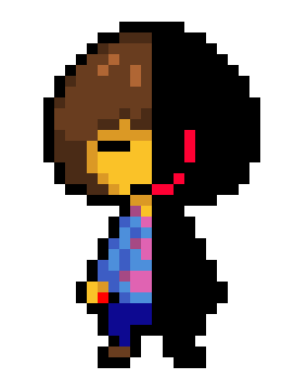 [a49514] (Sorry for the repost. Lag) *Frisk is winning against the HATE*