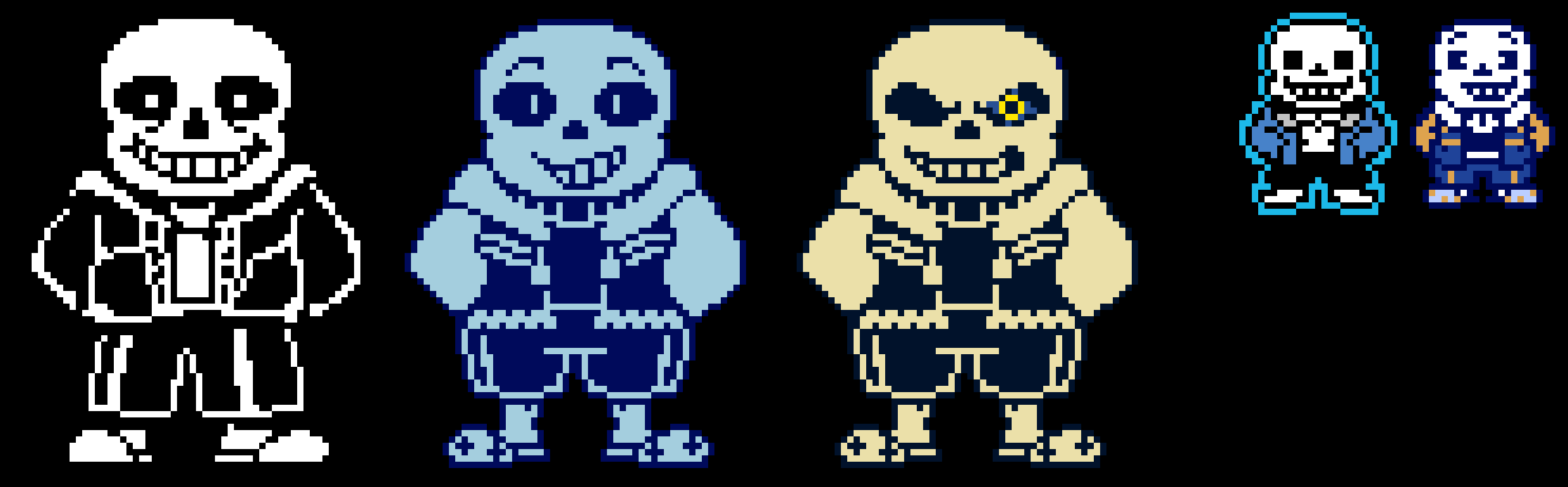 [f16278] outertale sans battle sprite