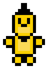 [9664c4] Mini Pixel Golden Freddy