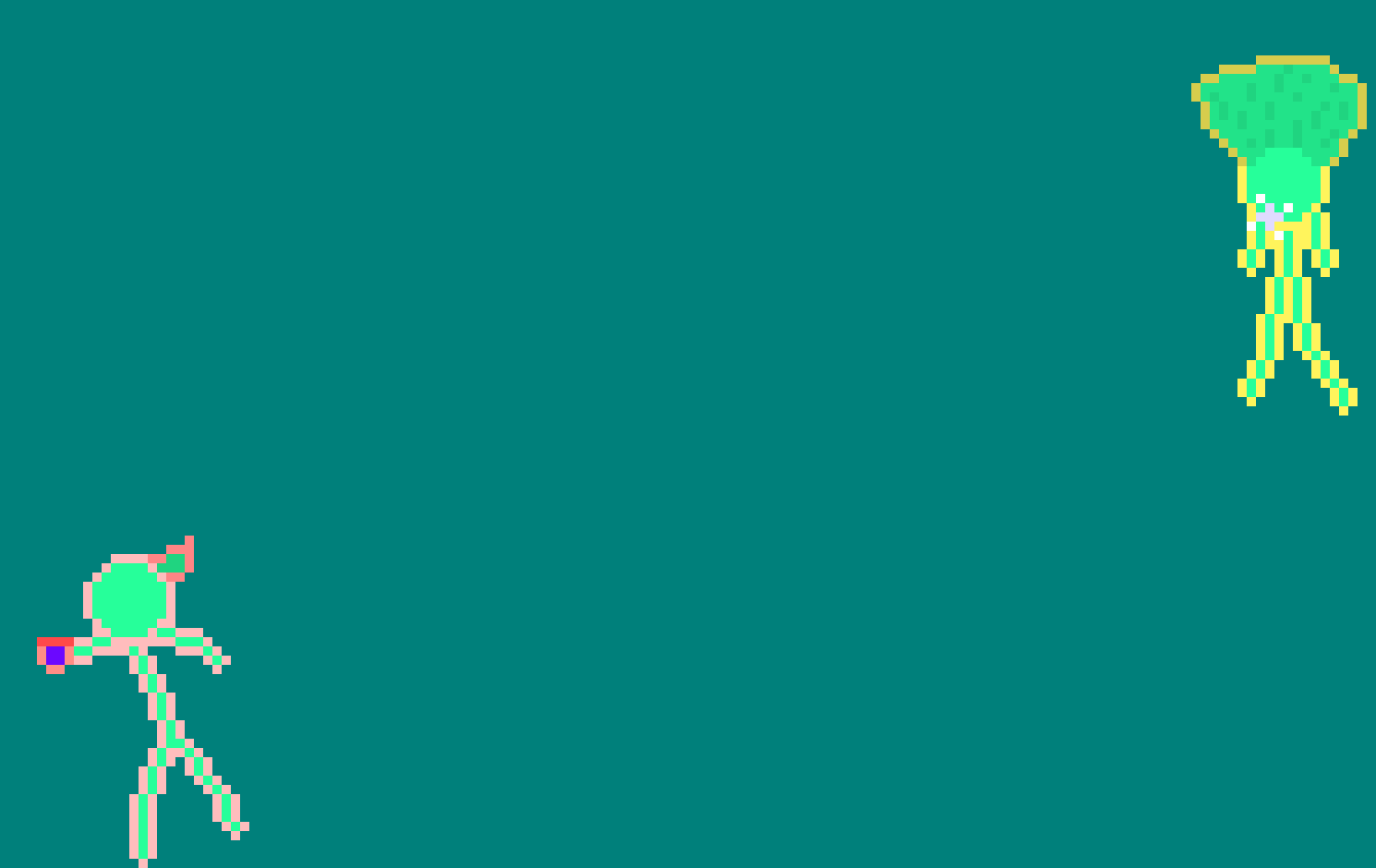 [4d484c] why do godess look more green
