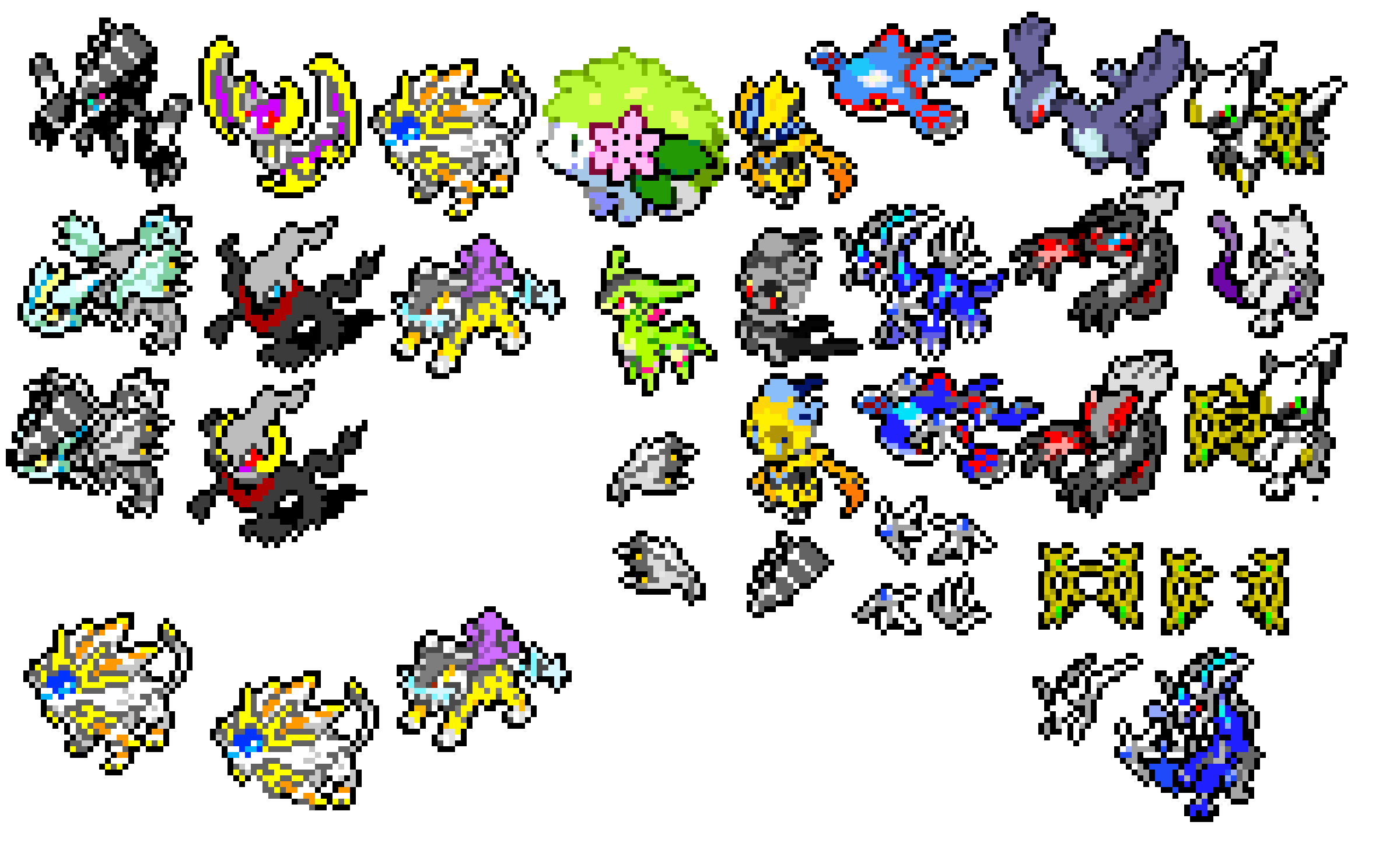 [feae20] lunala and solgaleo and necrozma inprogress 
