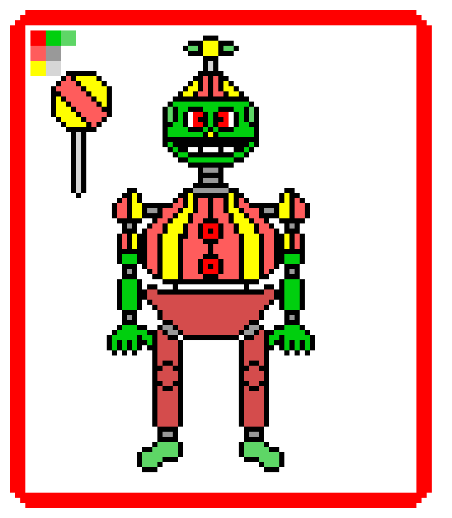 Cherry Soda Flout Classic Freddy For my Slime/Putty Animatronic Grid