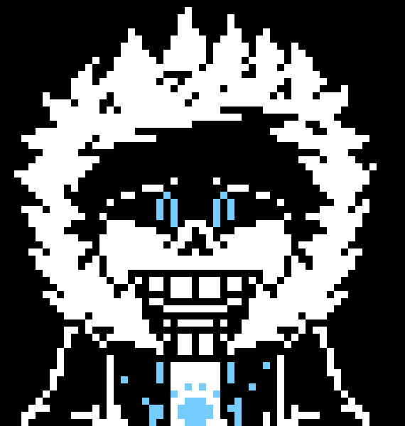 [71fafd] *sends bones at the ones coming at him, then makes ice spikes to break the blue bones*