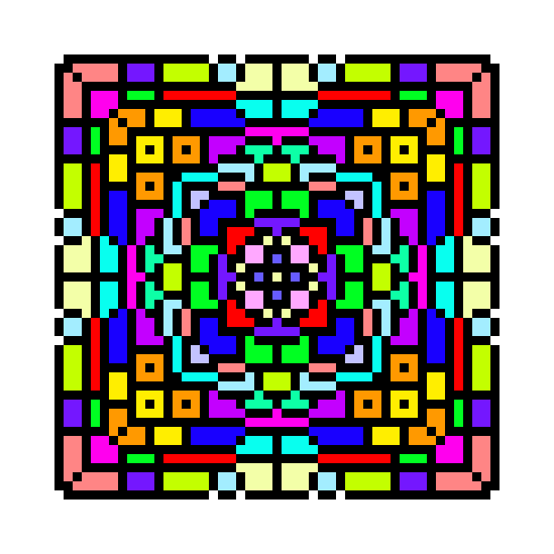 [9664c4] Colorful Flower 2