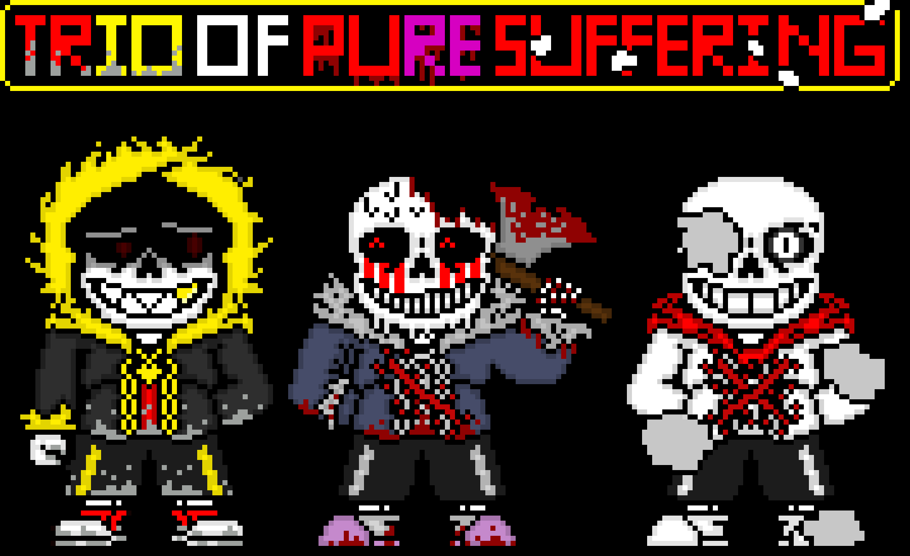 [e8cb42] Remaster! Trio Of Pure Suffering Phase 1.5