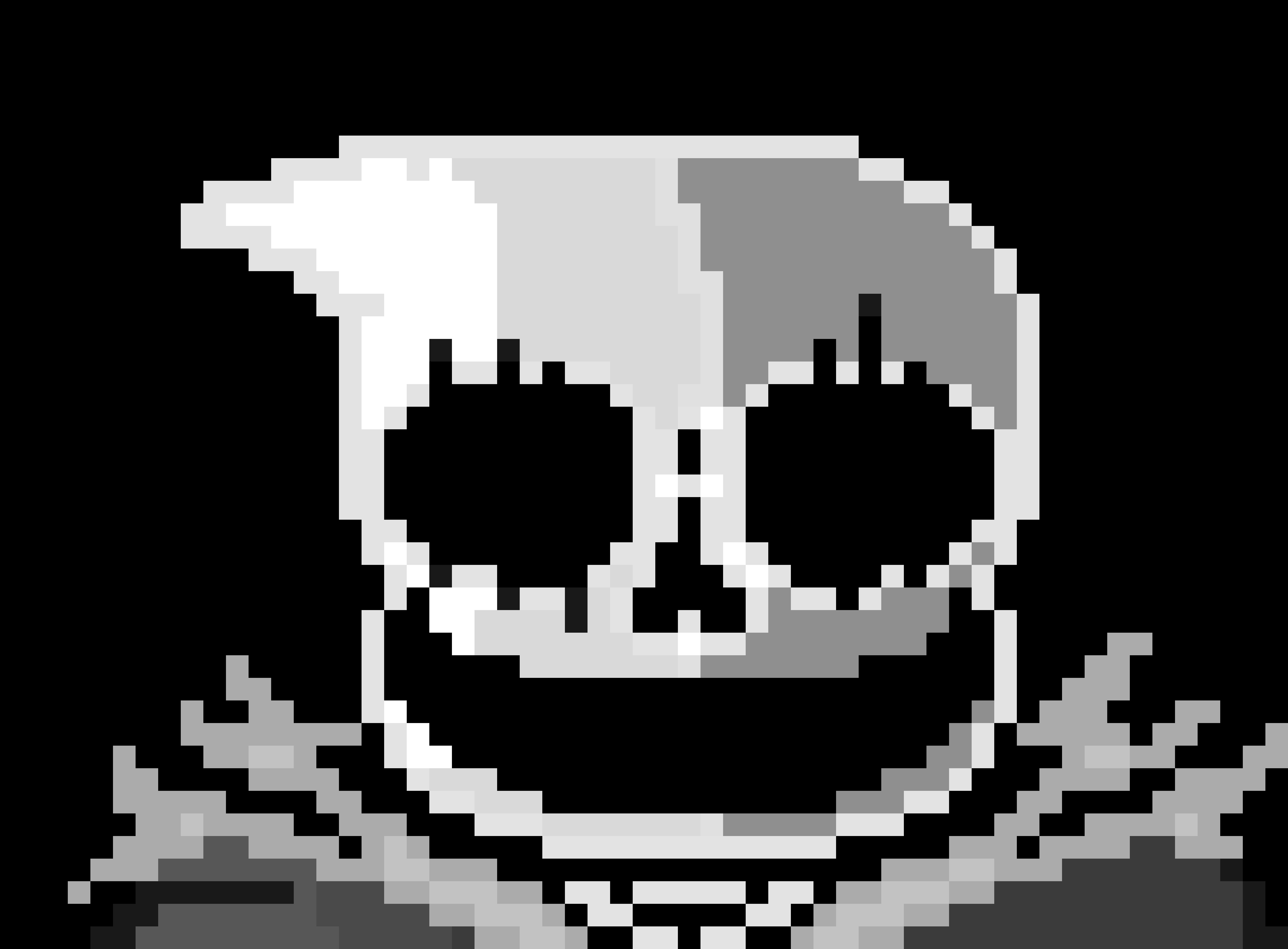 [0b95c6] *a tall sans like figure could be seen standing through a wall the wall looked glitchy