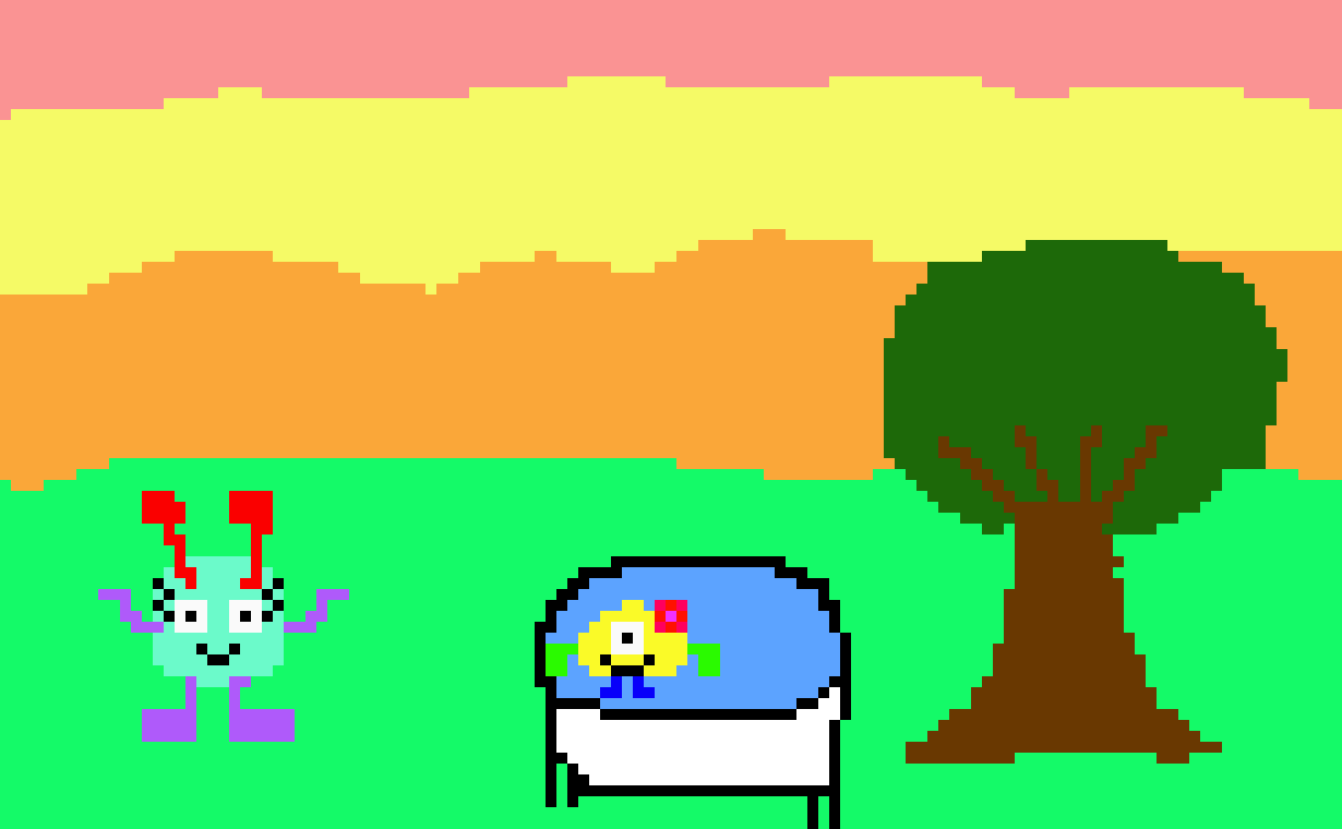[c9c275] my monster friend