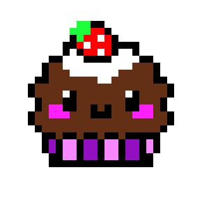[9664c4] Cute Cupcake