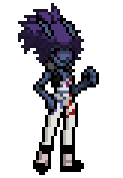 [6c26bc] Skarlai Akura/Ice Queen - MHA Villain OC (Hero for Now) (Hero Costume)