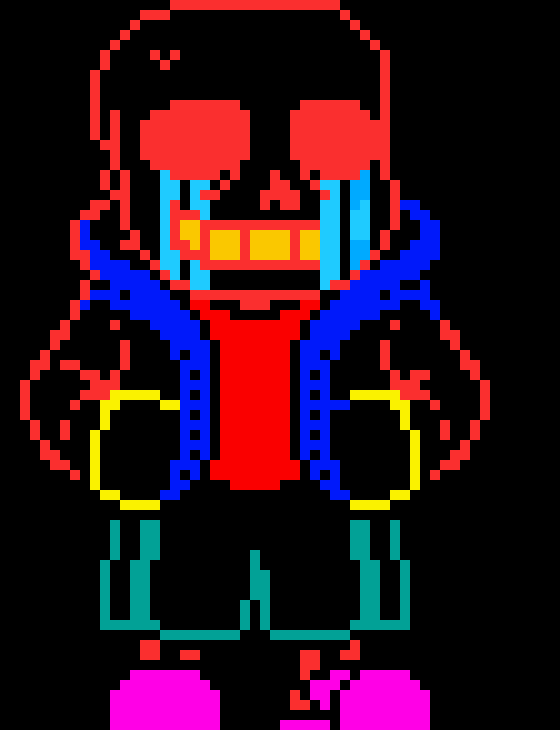 *uses magic to teleport betty into the void* meet you... in hell... you glitch