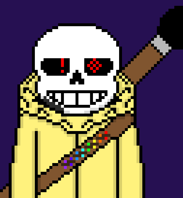 [b63bdb] *snaps and the paint turns into chains*