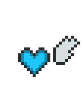 [79c9e9] Deltarune blue heart