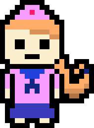[74cf83] danganronpa pixel sprite base - Kana Tenshin