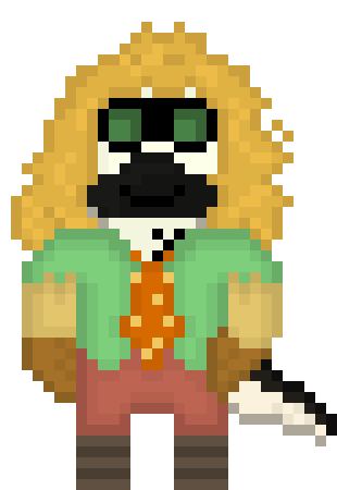 [ed9f37] Pixel Kristine