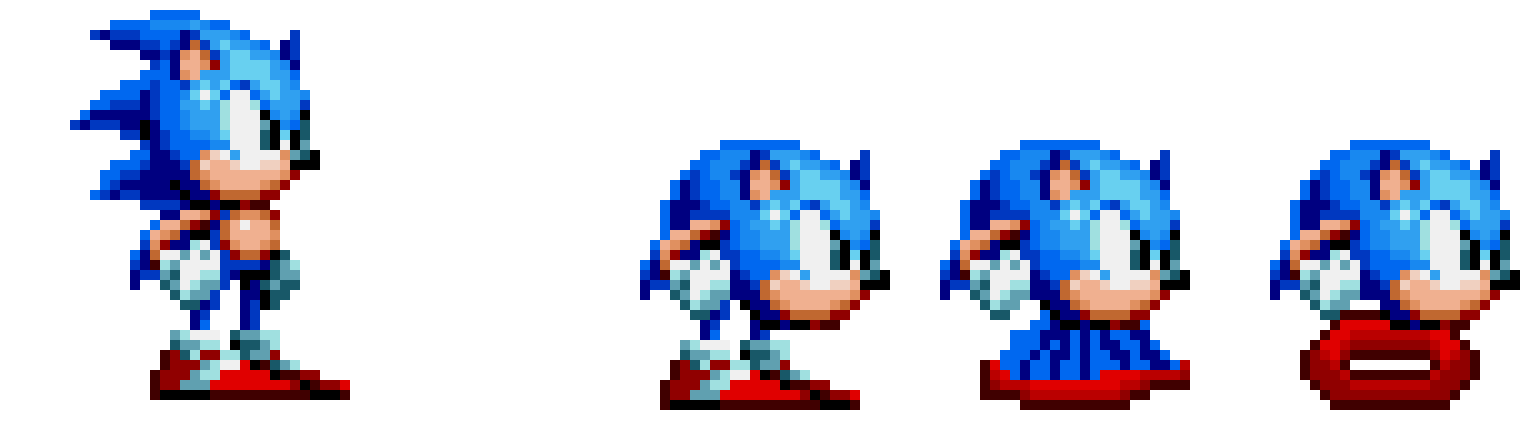 Sonic that is weird colouring