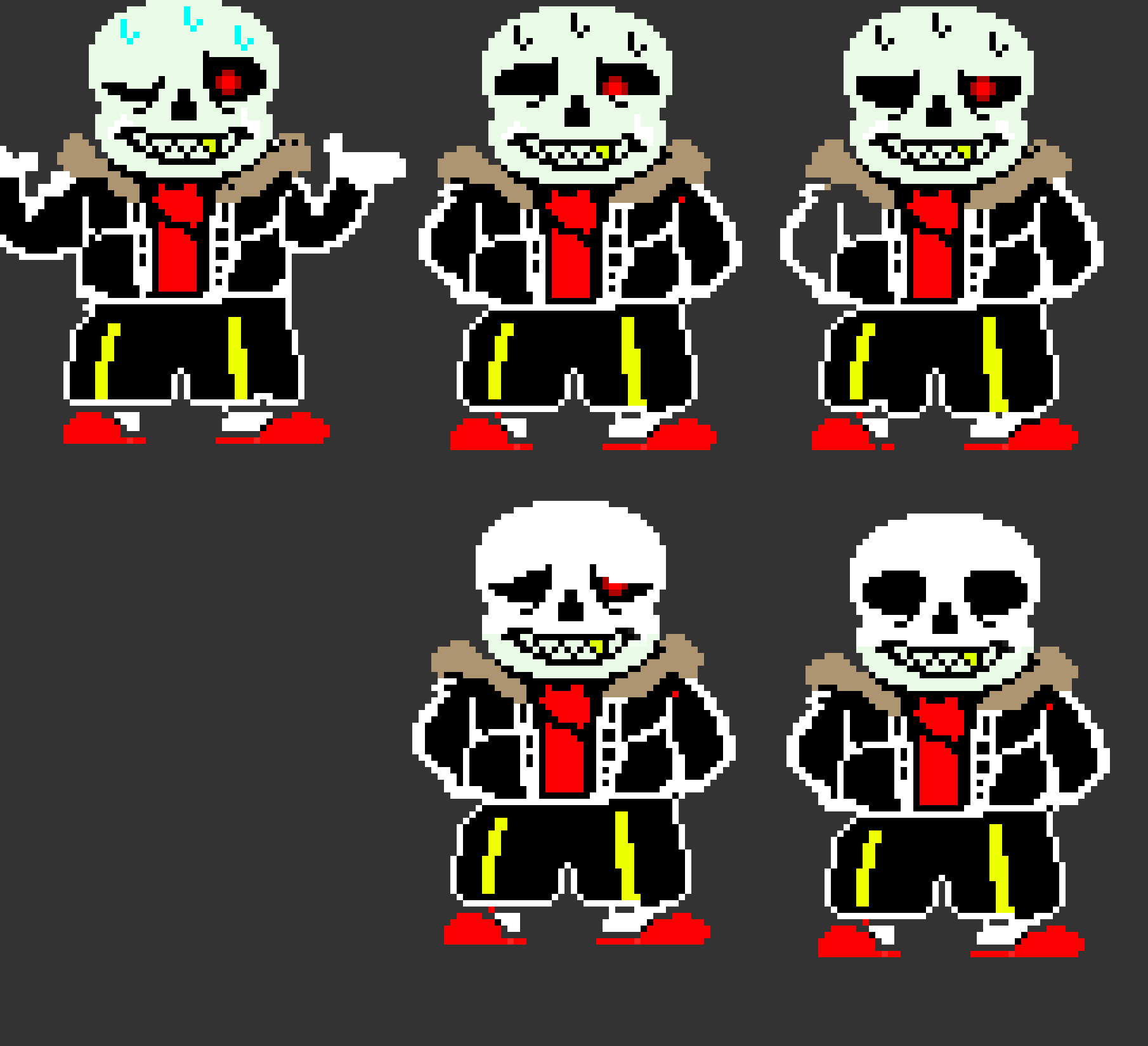 [9664c4] Underfell Sans spritesheet