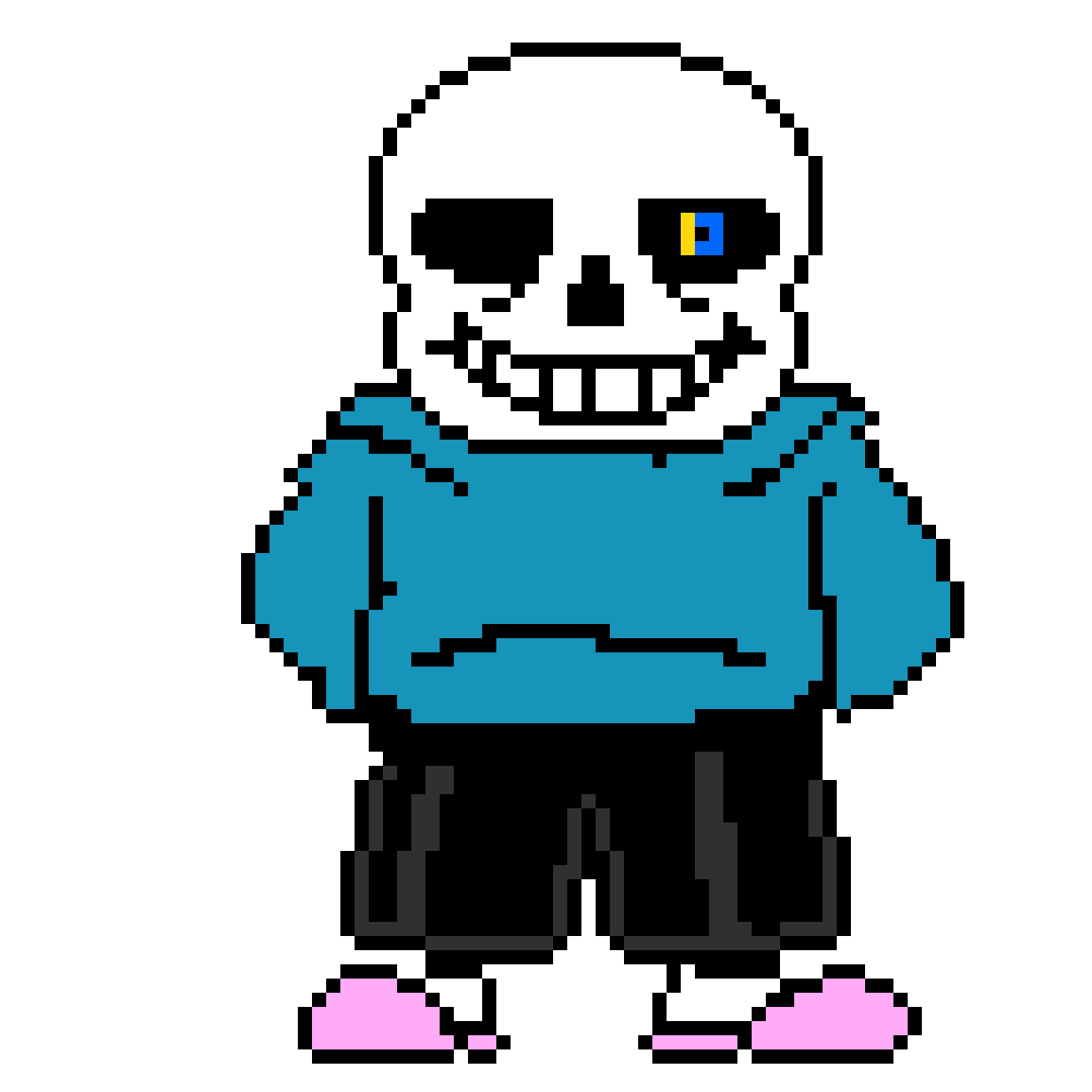 [9664c4] SwapTale Sans Bad Time Battle Sprite