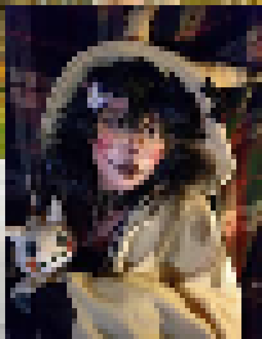 [1b9e65] Blurry, but basically its a emo chick in a mimikyu hoodie.