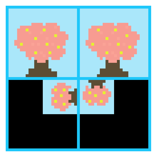 [db1555] Cherry Blossom Tree (Htwa Meh) 