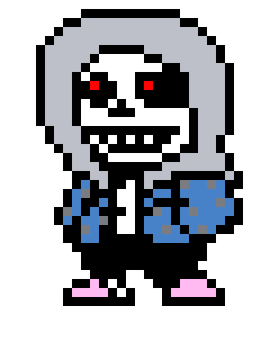 says the faggot that looks like a sans orange and blue bone
