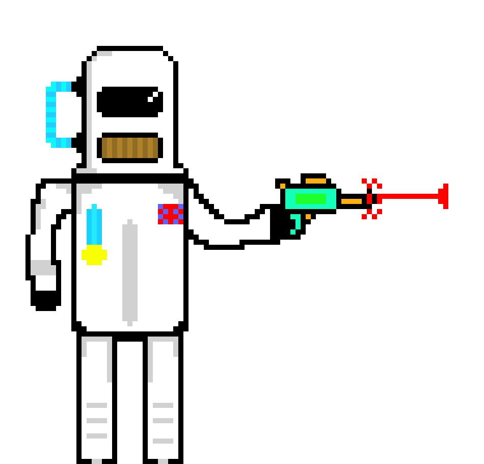 Hero-ray gun/attack