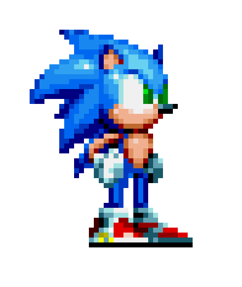 [a068fd] -Sonic The Hedgehog- Modern Sonic