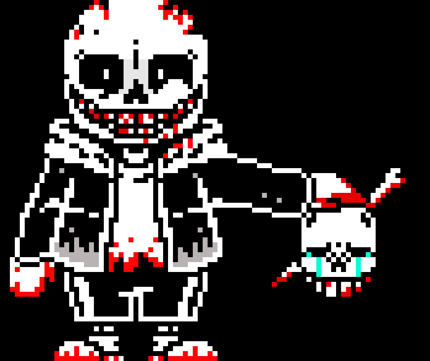 Insanity Last Breath Sans Phase 1 Sprite