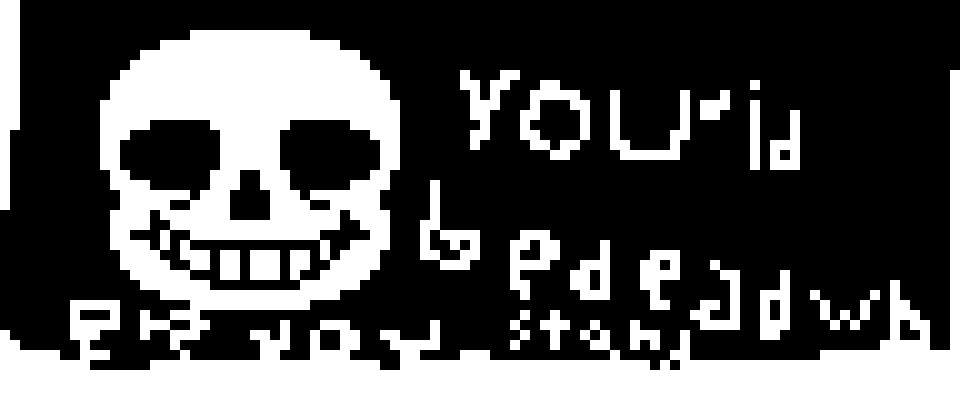 [b20f67] Sans text box Sprite