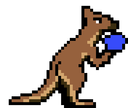 [4b6cc7] Kangaroo Sprite