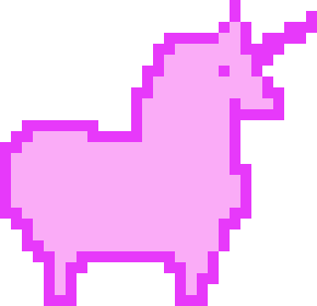 [9664c4] pink unicorn