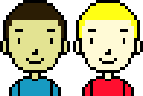 [9664c4] Matt and John Pixel Brothers
