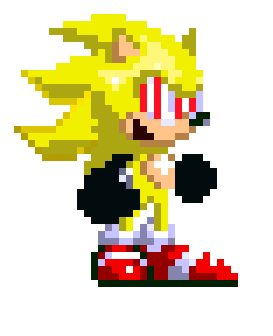 [facc2b] super sonic sprite edit