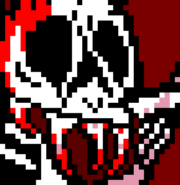 [7ce906] *(Sarcastically, Demented would be shouting in pain.) -HorrorTale Sans