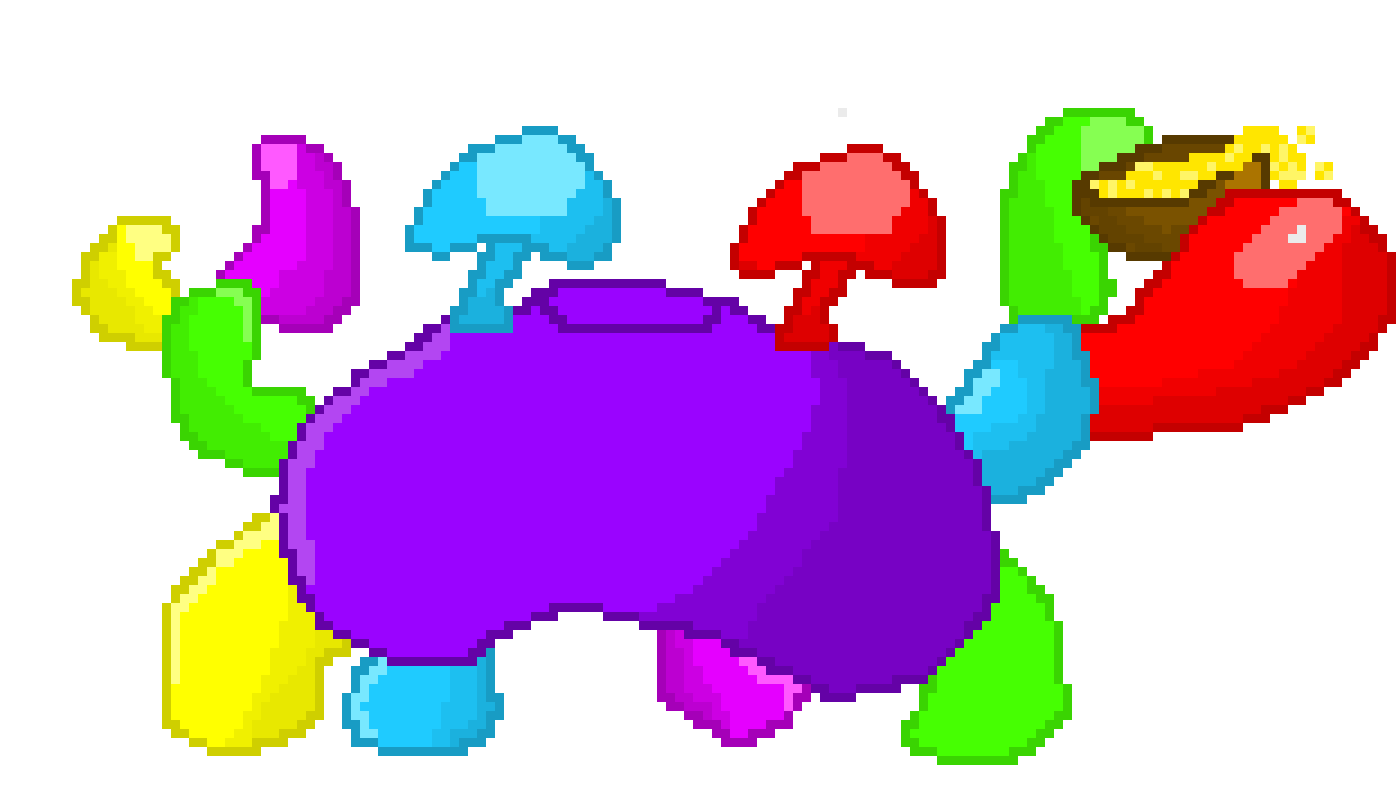 [9cb4bc] Jellybean Crab