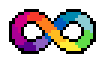 [9664c4] Neurodiversity Perler