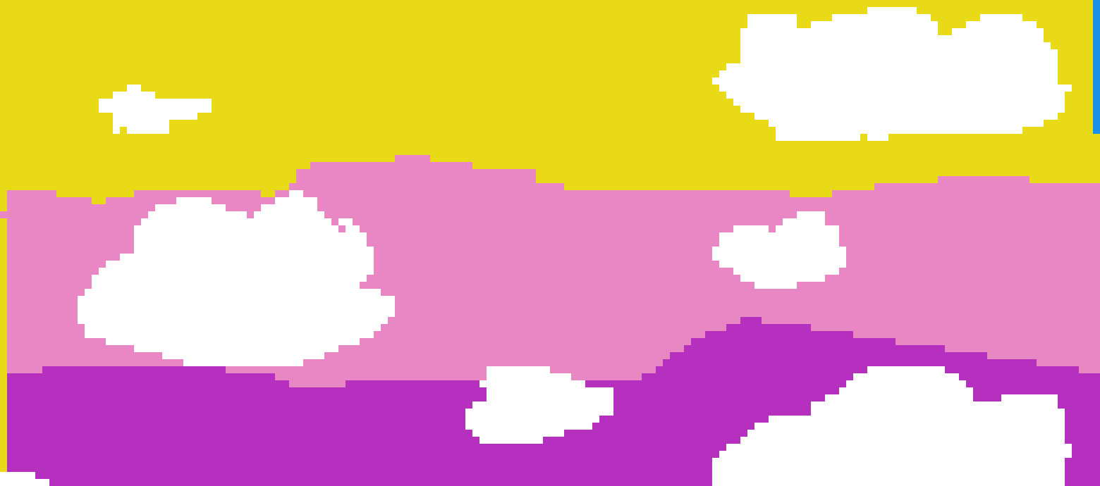 [6c1d77] sunset pixel art