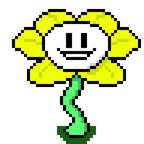 [401102] *OH FUCK-*spawns pellats all around lss*DIE!*insert flowey laugh*-Flowey