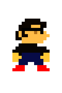 [8f22ae] 8-bit Mario