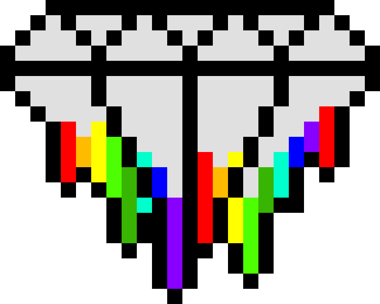 [9664c4] Rainbow diamond