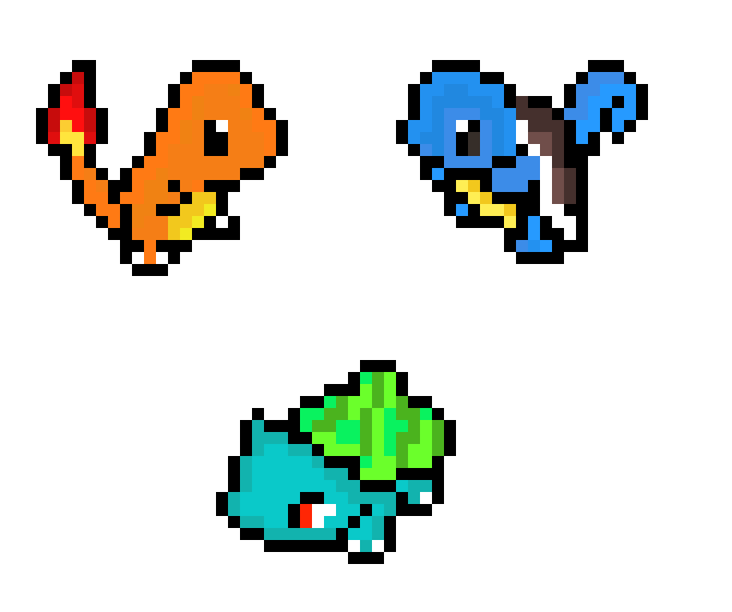 [9664c4] SJ - Starter pokemon