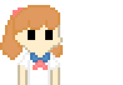 [000885] its cool -takes the creature out of her hair- my hair is not a place to live, person -sets them on the ground- 
